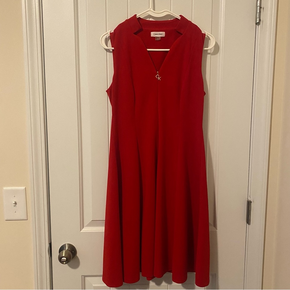 Calvin Klein Red dress